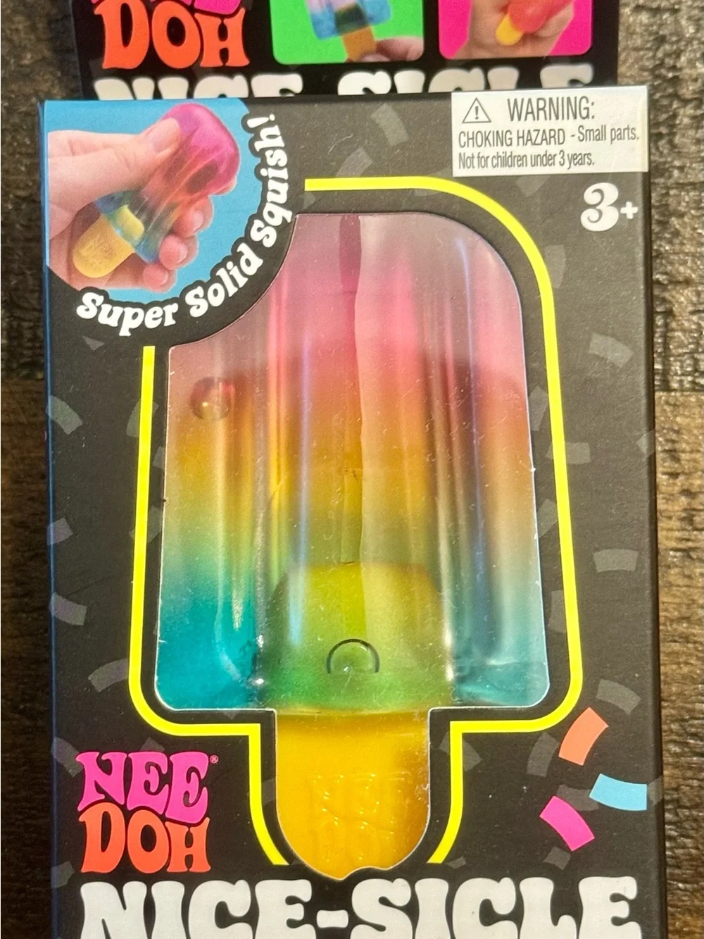 Needoh Nice-Sicle Rainbow Popsicle